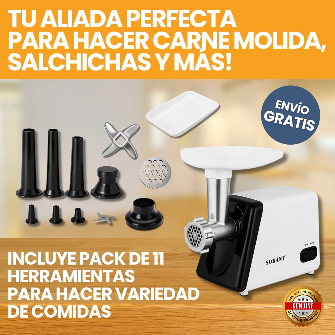 Sokany® Molino De Carne Electrico