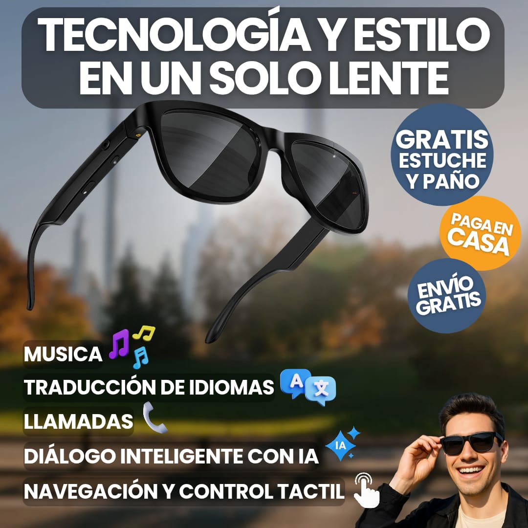 SmartVision® Gafas Con Inteligencia Artificial