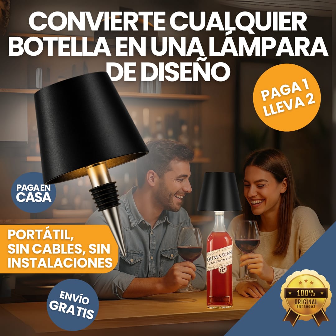 Vinolux® Lampara Inteligente Para Botella
