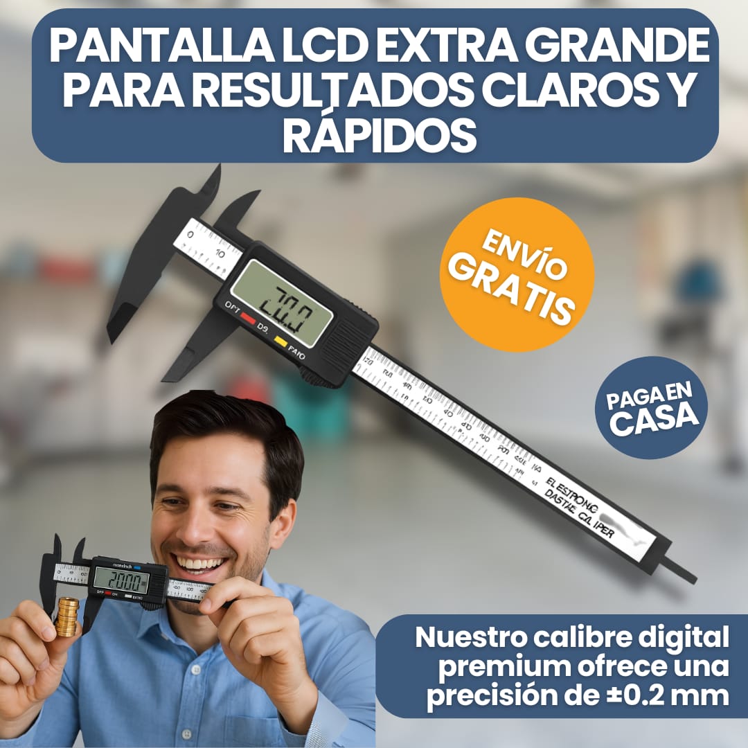 EasyCal® Calibrador Digital Profesional
