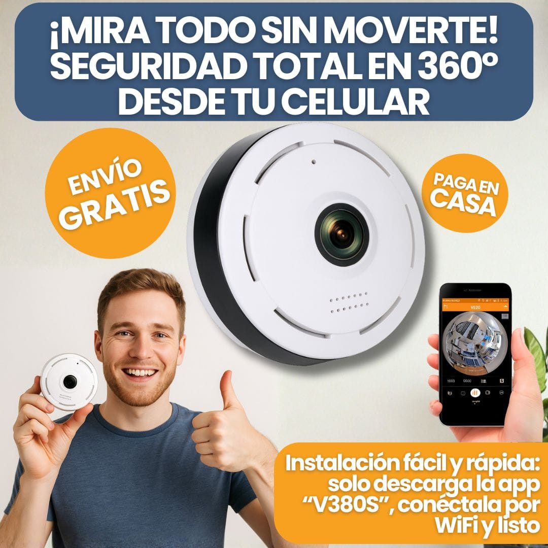 OmniProtect® Cámara Angular HD 360°