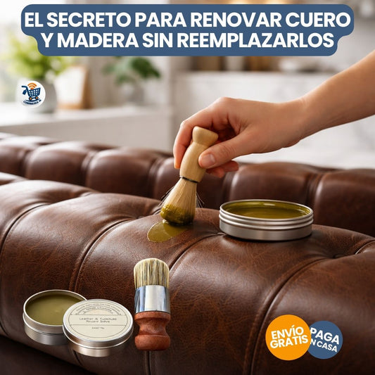 CueroRenew® Crema para Cuero y Madera