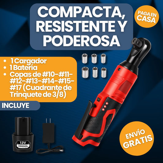 TaskMaster® Trinquete Eléctrico Inalámbrico