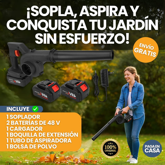 AirBoss® Sopladora y Aspiradora Potente