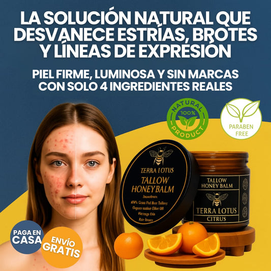 Terra Lotus®  Balsamo Natural De Miel 60ml