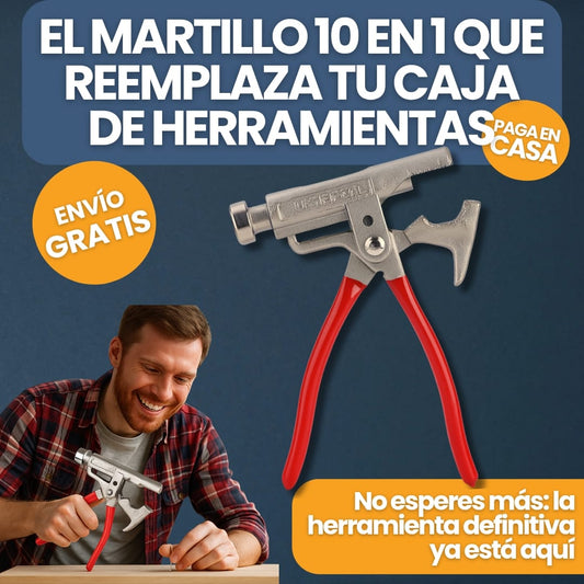 MultiForce® Martillo Multifuncional 10 En 1