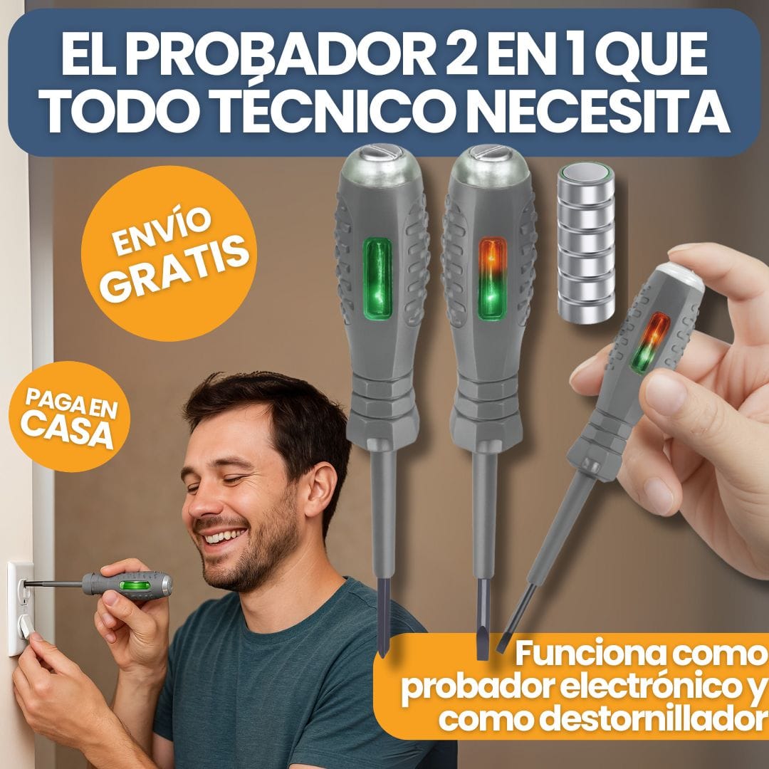 QuickVolt® Kit x 2 Destornilladores Tester