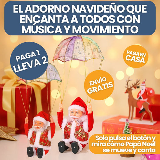 Holiday® Papá Noel Con Paracaídas 2X1