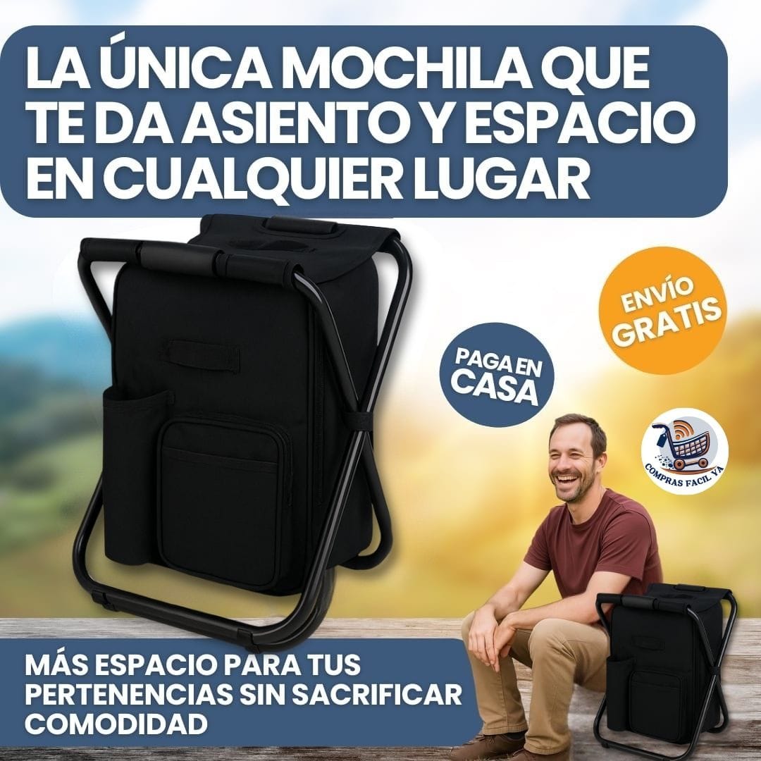 CoolPack® Silla Morral Con Heladera