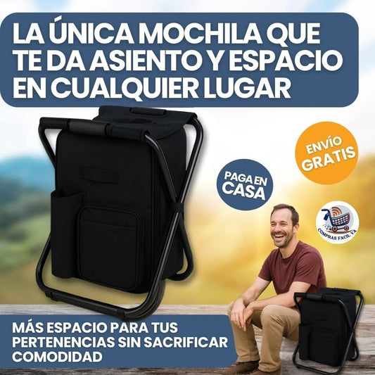 CoolPack® Silla Morral Con Heladera
