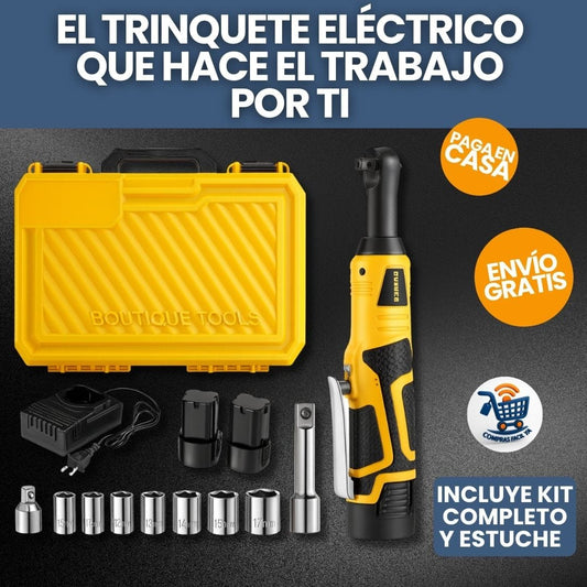 TorqueMaster® Kit Trinquete Inalámbrico