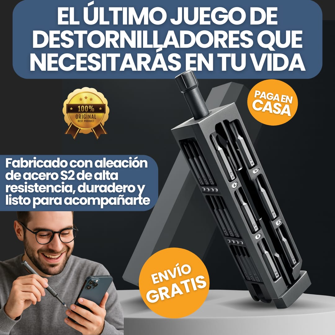 ScrewSet® Destornillador 48 en 1